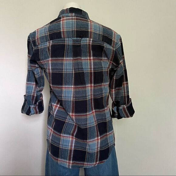 Red Head Brand Thick Cotton Flannel Work Shirt - Picture 5 of 8